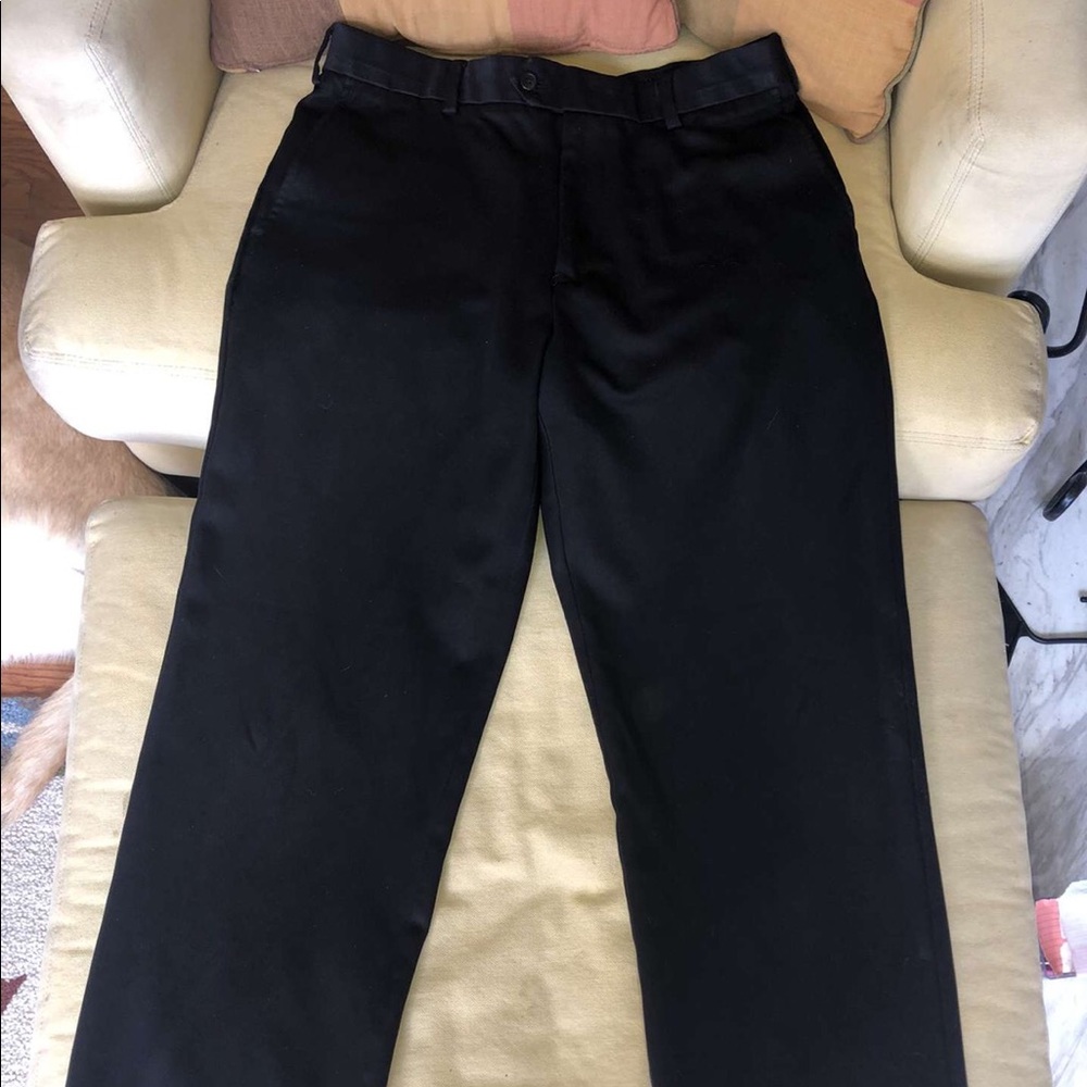 Izod Black Slacks